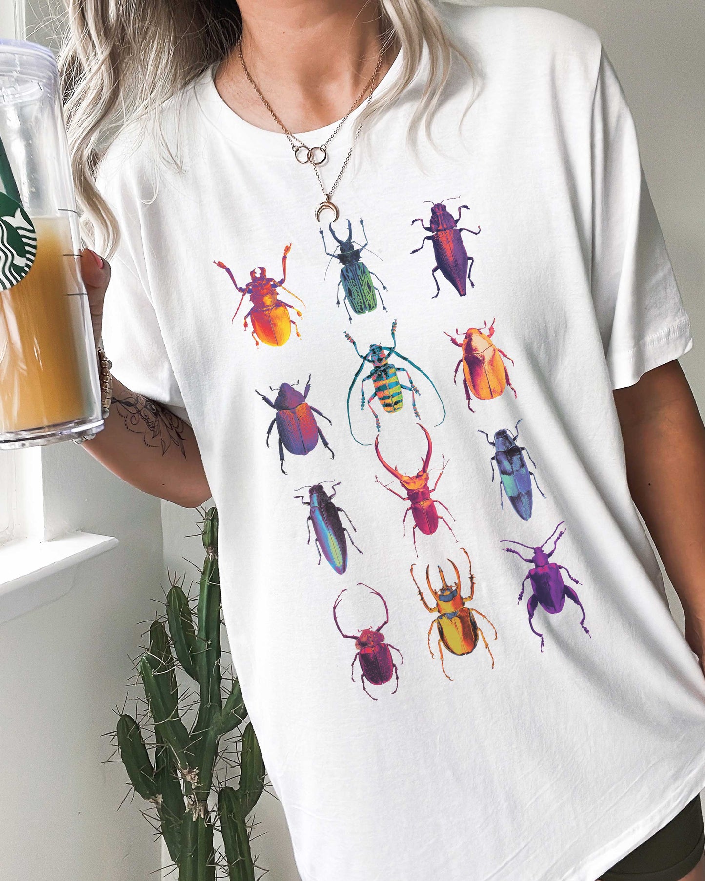 Coleoptera Beetle Shirt, Tee, Nature lovers t shirt, Academia, Environment, Wildflower, entomology gift