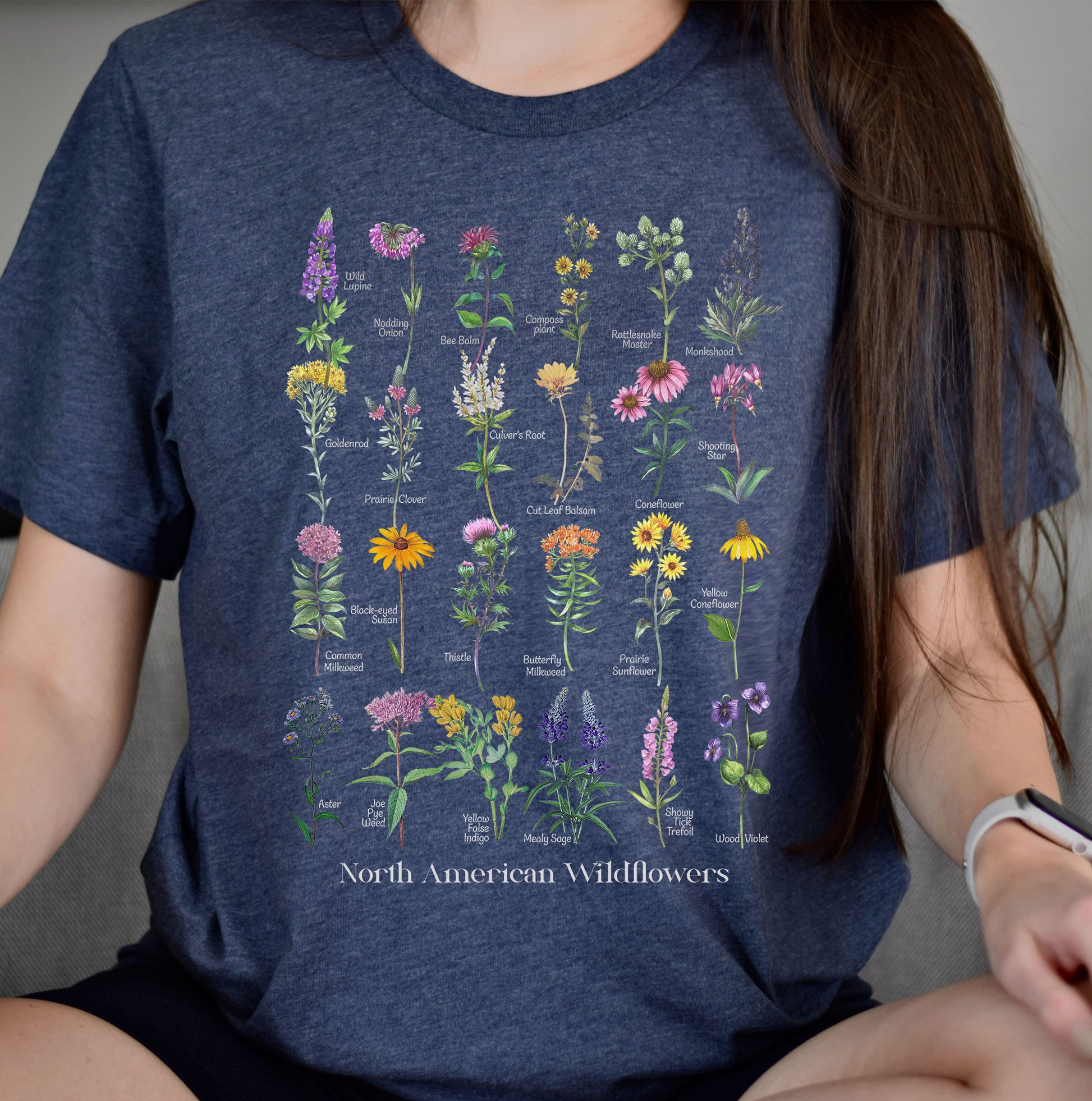 Herb Botanical Gardening T-shirt, Herbs T-shirt, Gardening Gift