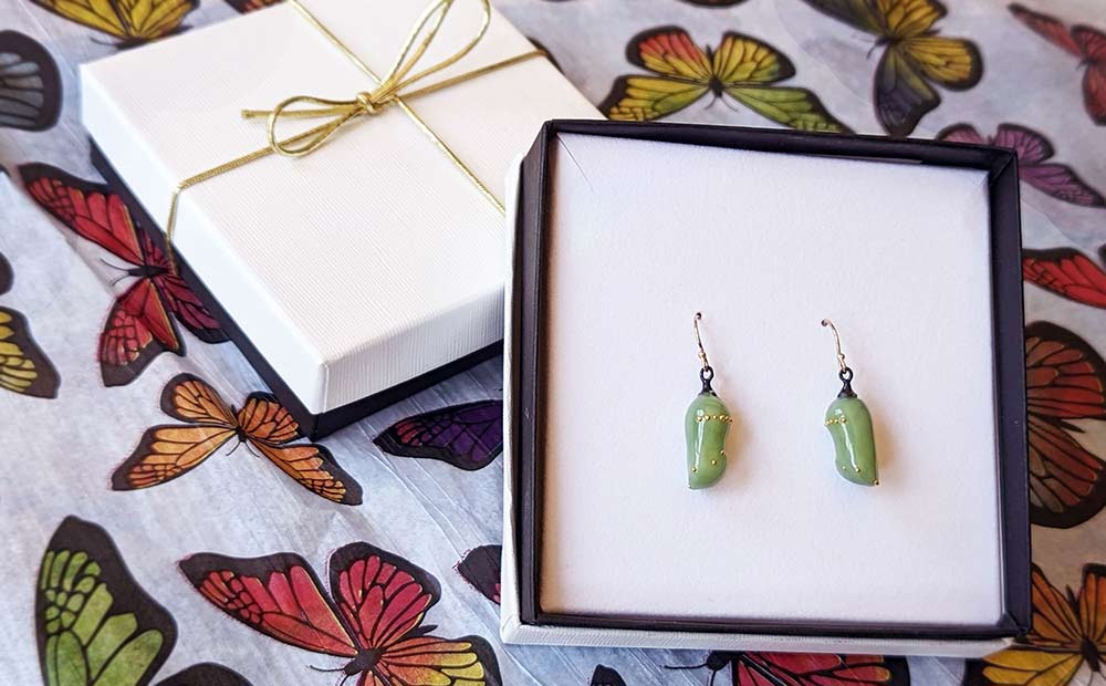 Chrysalis earrings